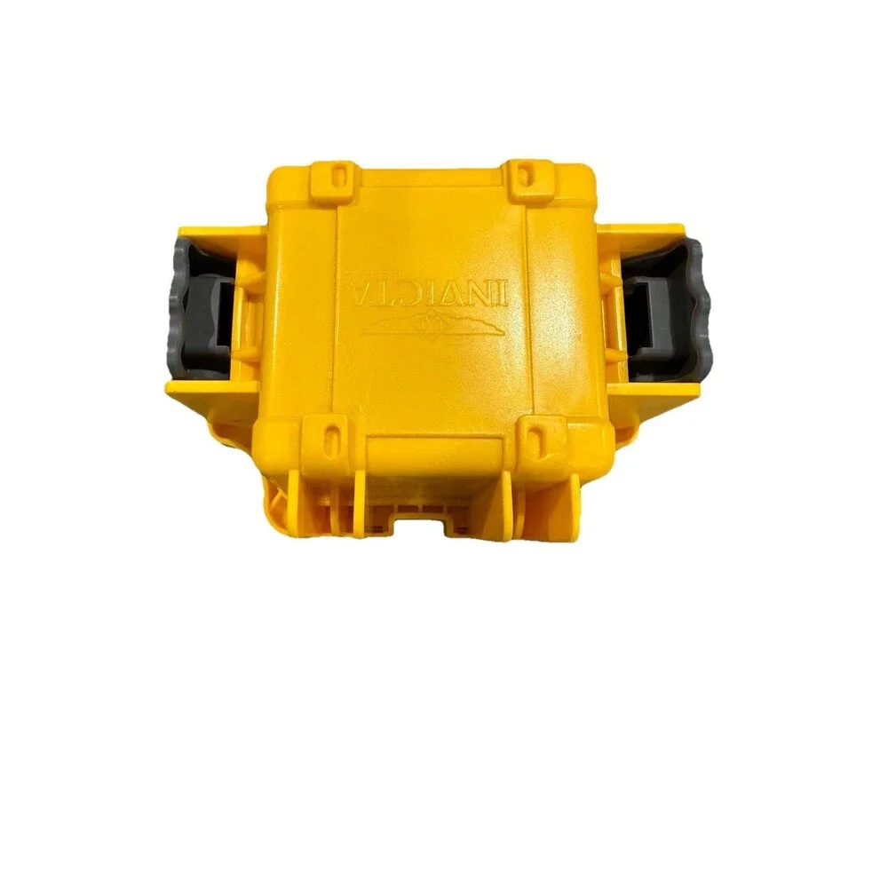 Invicta Yellow Waterproof Watch Storage Case Box 7” x 5” x 5”